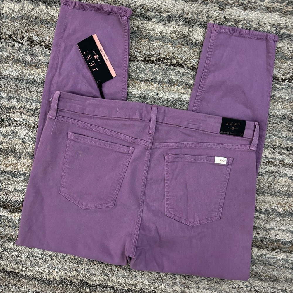 Jen7/ 7 For All Mankind Cropped Skinny Jeans Sz 14 NWT | 7 For All Mankind Jean- - Picture 14 of 14